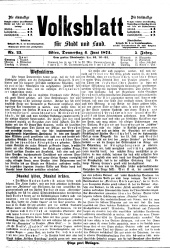 Volksblatt für Stadt und Land