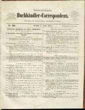 Oesterreichische Buchhändler-Correspondenz