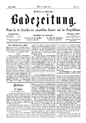 Österreichische Badezeitung