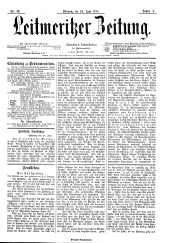 Leitmeritzer Zeitung