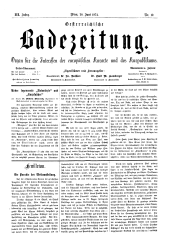 Österreichische Badezeitung