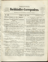 Oesterreichische Buchhändler-Correspondenz