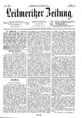 Leitmeritzer Zeitung