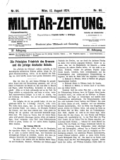 Militär-Zeitung