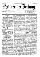 Leitmeritzer Zeitung