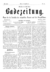 Österreichische Badezeitung