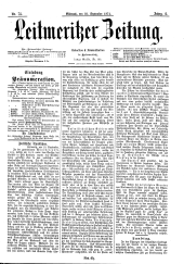 Leitmeritzer Zeitung