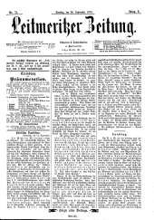 Leitmeritzer Zeitung