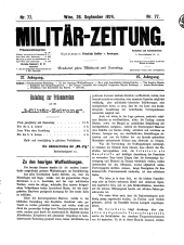 Militär-Zeitung