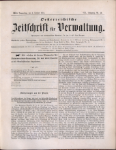 Österreichische Zeitschrift für Verwaltung