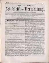 Österreichische Zeitschrift für Verwaltung