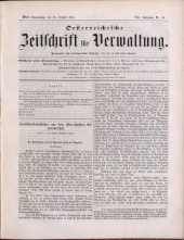 Österreichische Zeitschrift für Verwaltung