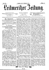 Leitmeritzer Zeitung