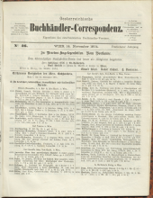 Oesterreichische Buchhändler-Correspondenz