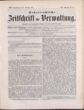 Österreichische Zeitschrift für Verwaltung