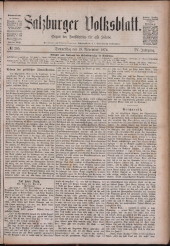 Salzburger Volksblatt: unabh. Tageszeitung f. Stadt u. Land Salzburg