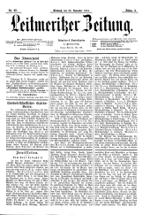 Leitmeritzer Zeitung