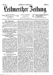 Leitmeritzer Zeitung