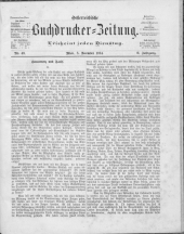 Buchdrucker-Zeitung