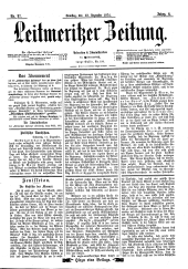 Leitmeritzer Zeitung