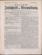 Österreichische Zeitschrift für Verwaltung