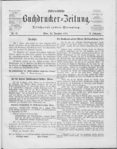 Buchdrucker-Zeitung