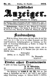 Feldkircher Anzeiger