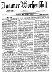 Znaimer Wochenblatt