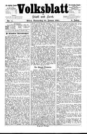 Volksblatt für Stadt und Land