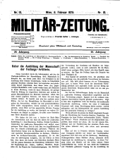 Militär-Zeitung