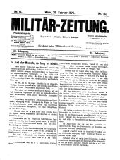 Militär-Zeitung