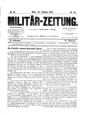 Militär-Zeitung