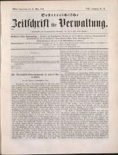 Österreichische Zeitschrift für Verwaltung