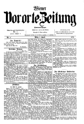 Wiener Vororte-Zeitung