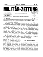 Militär-Zeitung