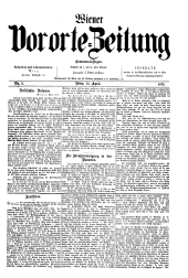 Wiener Vororte-Zeitung