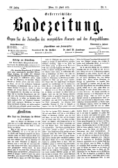 Österreichische Badezeitung