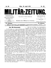 Militär-Zeitung