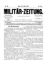 Militär-Zeitung