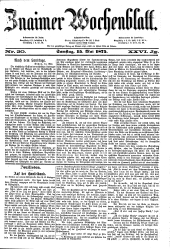 Znaimer Wochenblatt