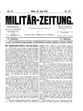 Militär-Zeitung