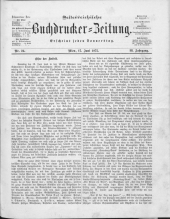 Buchdrucker-Zeitung