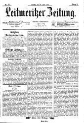 Leitmeritzer Zeitung