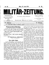 Militär-Zeitung