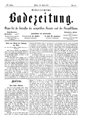 Österreichische Badezeitung