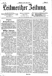 Leitmeritzer Zeitung