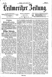 Leitmeritzer Zeitung