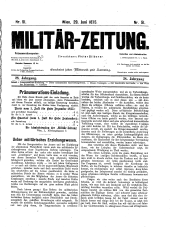 Militär-Zeitung