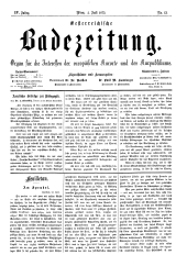 Österreichische Badezeitung