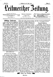 Leitmeritzer Zeitung